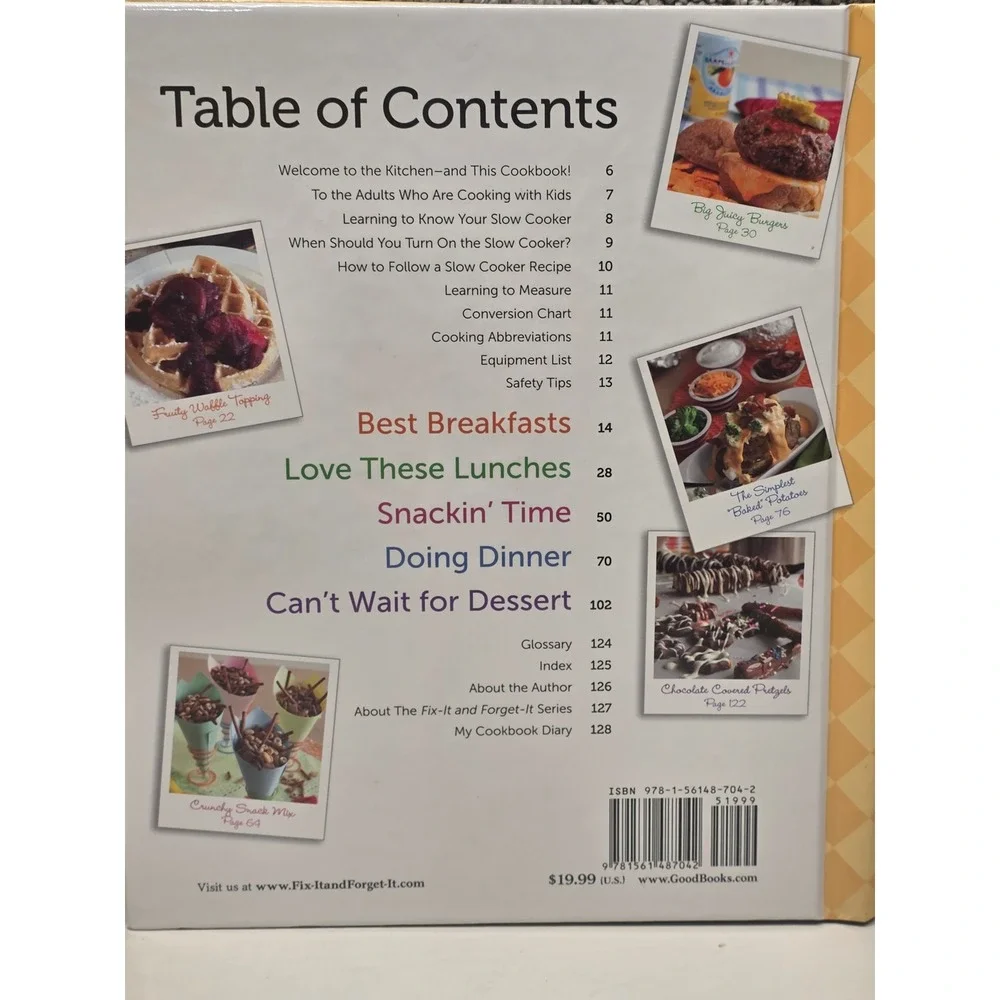 Fix-It and Forget-It Kids Cookbook Phyllis Pellman Good Slow Cooker Recipes‎ 50